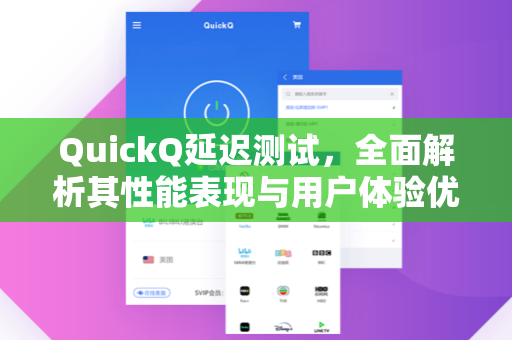 QuickQ延迟测试，全面解析其性能表现与用户体验优化指南