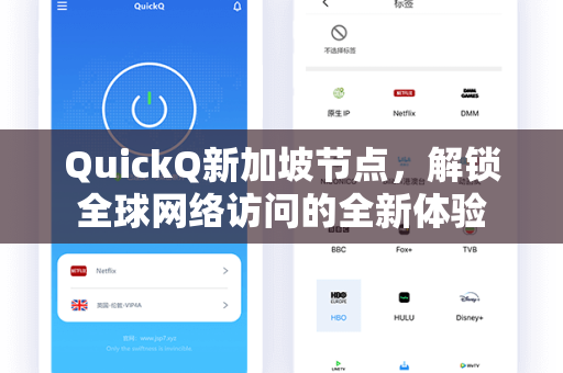 QuickQ新加坡节点，解锁全球网络访问的全新体验