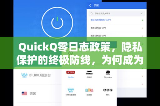 QuickQ零日志政策，隐私保护的终极防线，为何成为全球用户首选？