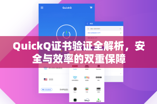 QuickQ证书验证全解析，安全与效率的双重保障
