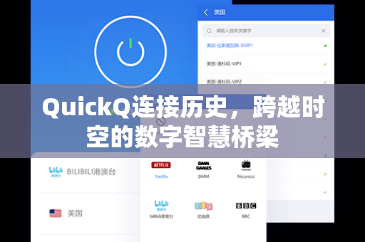 QuickQ连接历史，跨越时空的数字智慧桥梁-第1张图片-QuickQ官网 - QuickQ电脑版下载 | 更快更稳定的加速器