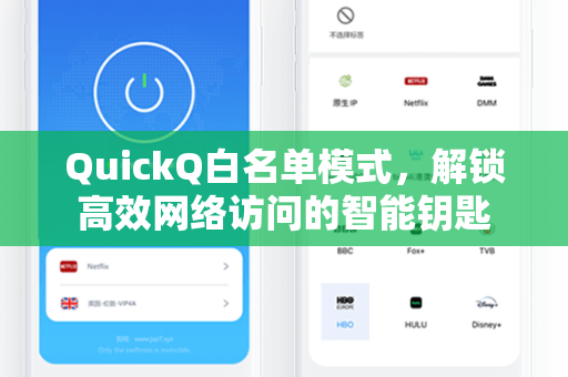 QuickQ白名单模式，解锁高效网络访问的智能钥匙