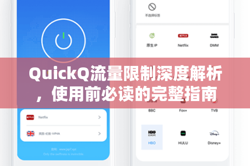 QuickQ流量限制深度解析，使用前必读的完整指南