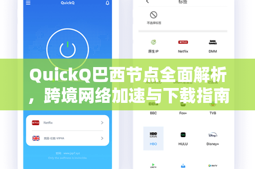 QuickQ巴西节点全面解析，跨境网络加速与下载指南
